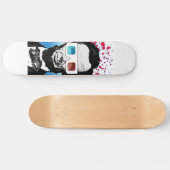 Abraham Lincoln - 3D Skateboard (Horizontaal)