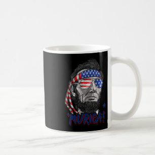 Abraham Lincoln 4 juli Murica Mannen Ameri Koffiemok