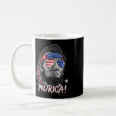 Abraham Lincoln 4 juli Murica Mannen Ameri Koffiemok (Links)