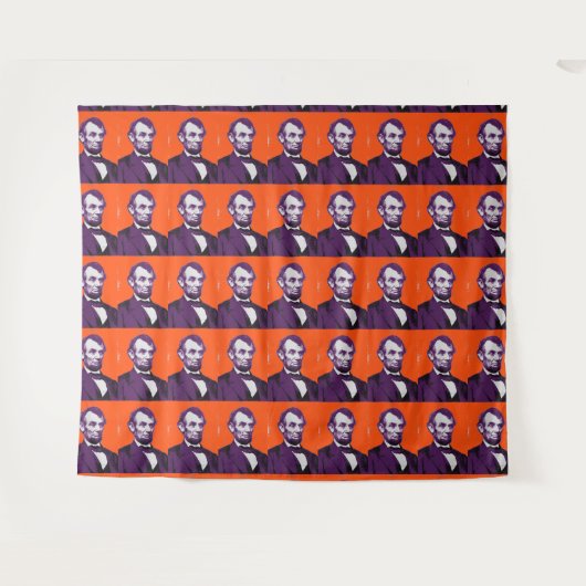 Abraham Lincoln alt Wandkleed (Voorkant (horizontaal))