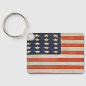 Abraham Lincoln American Patriot Sleutelhanger (Achterkant)