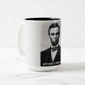 Abraham Lincoln - Avec Malice Vers Aucune Mug (Devant gauche)