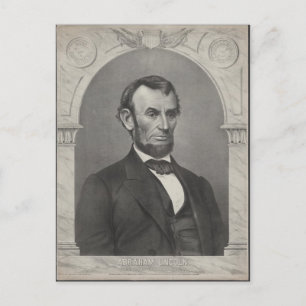 Abraham Lincoln Briefkaart