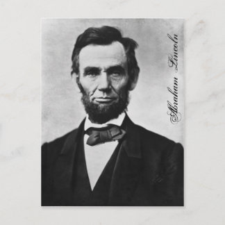 ABRAHAM LINCOLN BRIEFKAART
