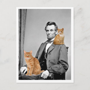 Abraham Lincoln Briefkaart
