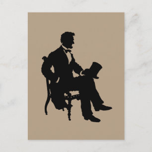 Abraham Lincoln Briefkaart