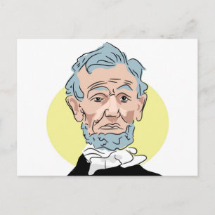 Abraham Lincoln Briefkaart
