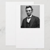 Abraham Lincoln Briefpapier (Voorkant / Achterkant)