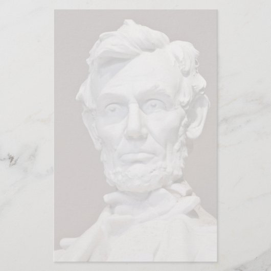 Abraham Lincoln Briefpapier (Voorkant)