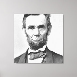 Abraham Lincoln Canvas Afdruk
