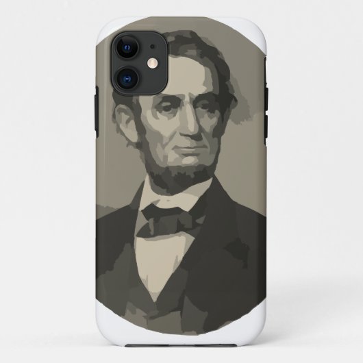 abraham lincoln Case-Mate iPhone case (Achterkant)