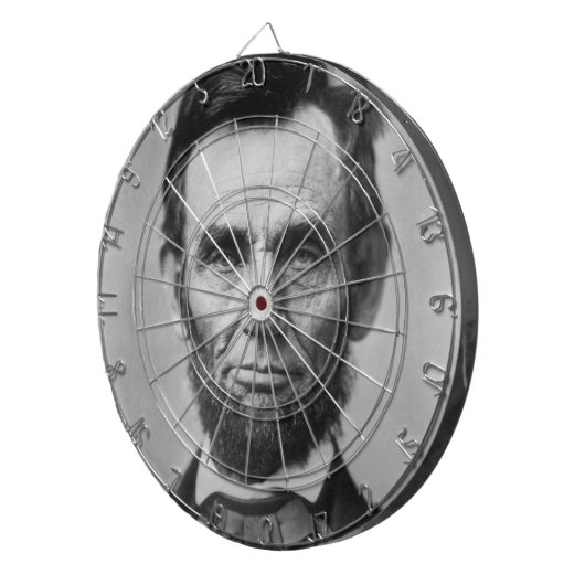Abraham Lincoln Dartbord (Voorkant Rechts)