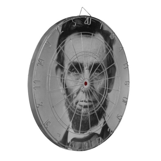 Abraham Lincoln Dartbord (Voorkant Links)