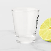 Abraham Lincoln, de presidentiële standaard. Shot Glas (Links)