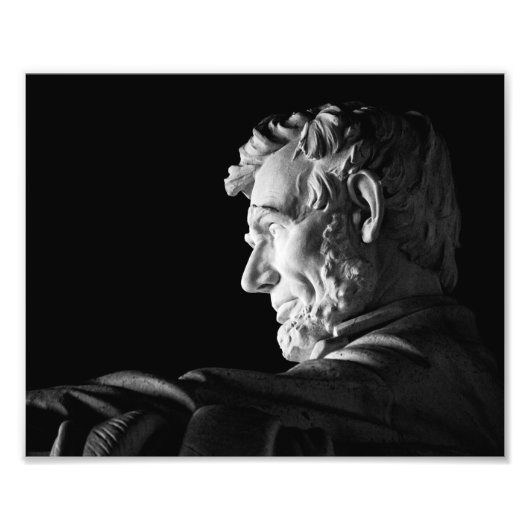 Abraham Lincoln Foto Afdruk (Voorkant)