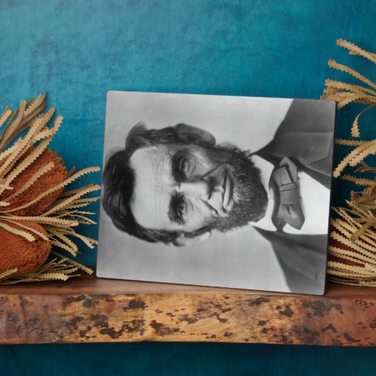 Abraham Lincoln Fotoplaat (Zijkant)