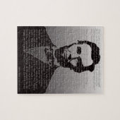 Abraham Lincoln & Gettysburg Adres Puzzle Legpuzzel (Horizontaal)