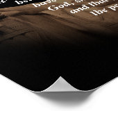 Abraham Lincoln - Het adres van Gettysburg Poster (Hoek)