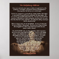 Abraham Lincoln - Het adres van Gettysburg