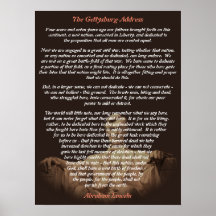 Abraham Lincoln - Het adres van Gettysburg