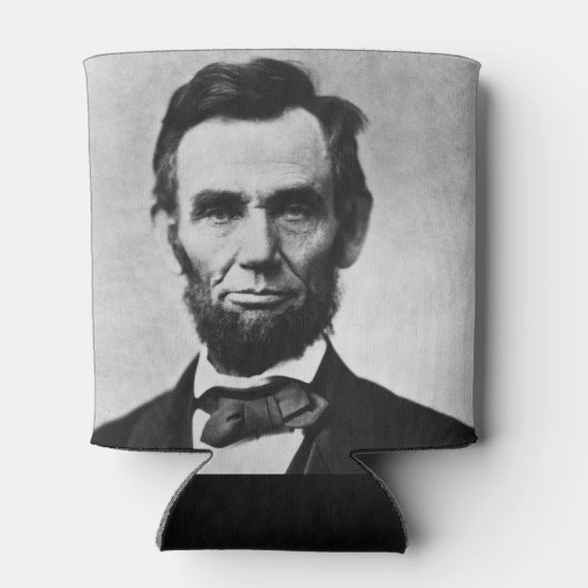 Abraham Lincoln, het zestiende President van Ameri Blikjeskoeler (Achterkant)