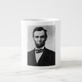 Abraham Lincoln, het zestiende President van Ameri Extra Grote Beker (Voorkant)
