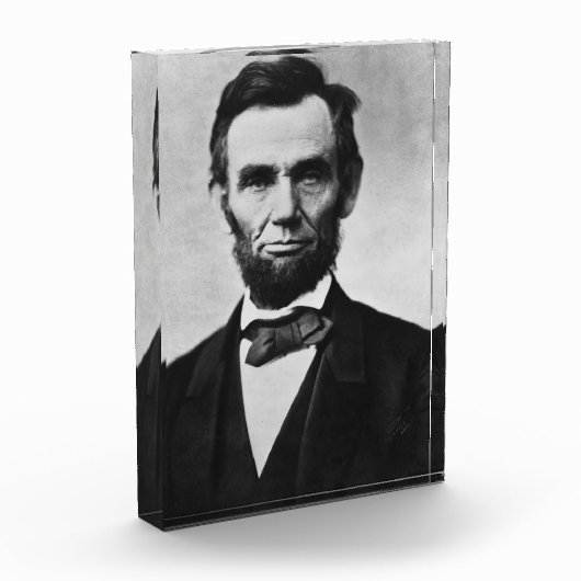 Abraham Lincoln, het zestiende President van Ameri Fotoblokken (Links)