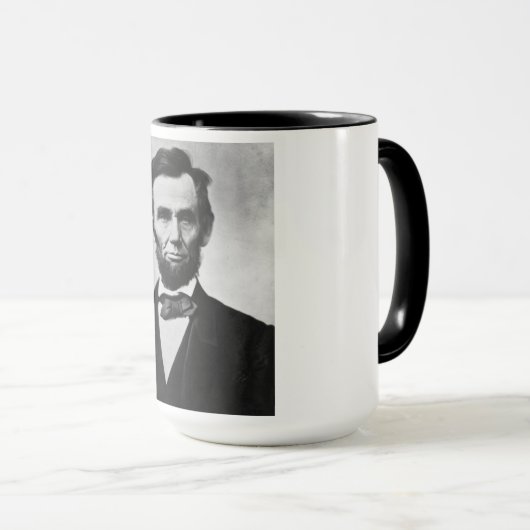 Abraham Lincoln, het zestiende President van Ameri Mok (Voorkant rechts)