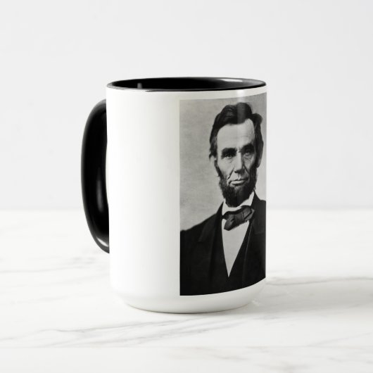 Abraham Lincoln, het zestiende President van Ameri Mok (Voorkant links)