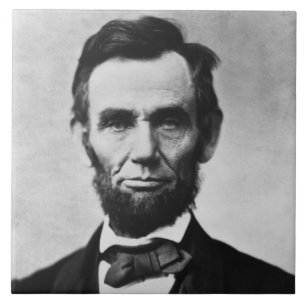 Abraham Lincoln, het zestiende President van Ameri Tegeltje
