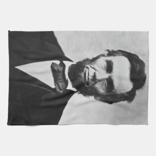 Abraham Lincoln, het zestiende President van Ameri Theedoek (Horizontaal)
