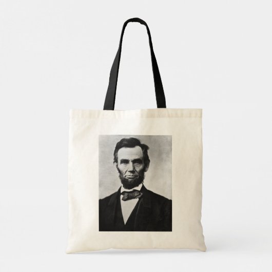 Abraham Lincoln, het zestiende President van Ameri Tote Bag (Achterkant)