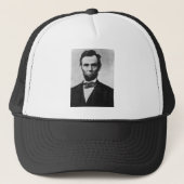 Abraham Lincoln, het zestiende President van Ameri Trucker Pet (Voorkant)