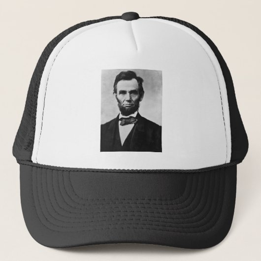 Abraham Lincoln, het zestiende President van Ameri Trucker Pet (Voorkant)