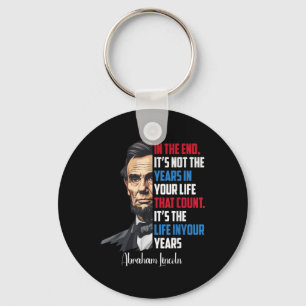 Abraham Lincoln Inspirerend Quote Civil W Sleutelhanger