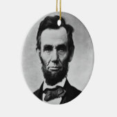 Abraham Lincoln Keramisch Ornament (Rechts)
