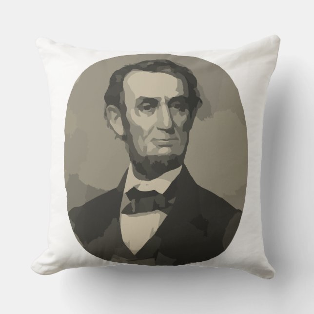 abraham lincoln kussen (Voorkant)