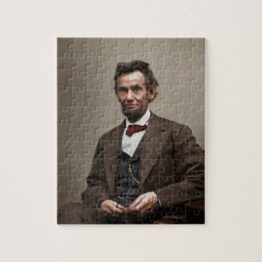 Abraham Lincoln Legpuzzel (Verticaal)