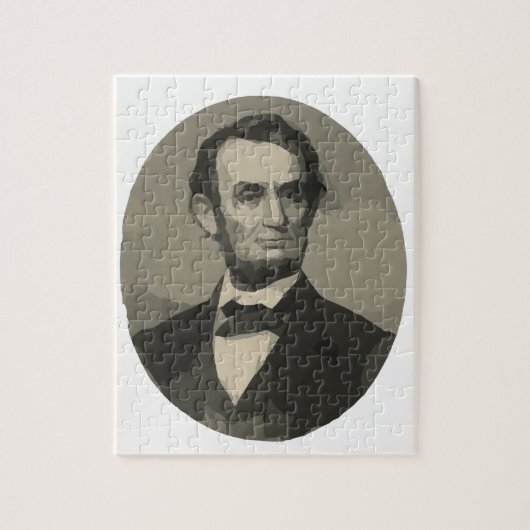 abraham lincoln legpuzzel (Verticaal)