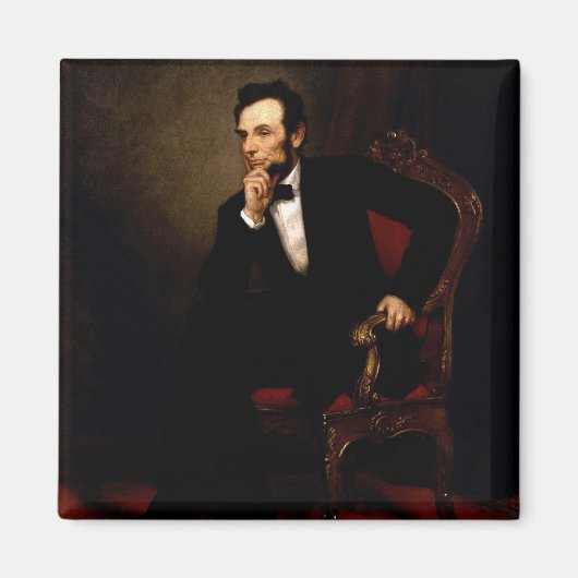 Abraham Lincoln Magneet (Voorkant)