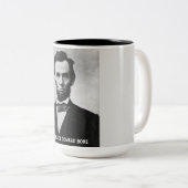 Abraham Lincoln - met malice naar geen Mok (Voorkant rechts)