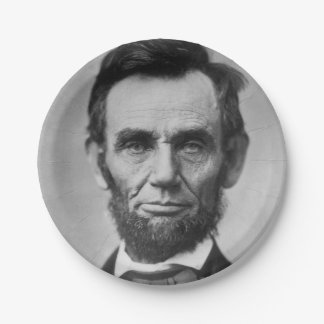 Abraham Lincoln Papieren Bordje