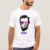 Abraham Lincoln Patriotic T-shirt (Voorkant)