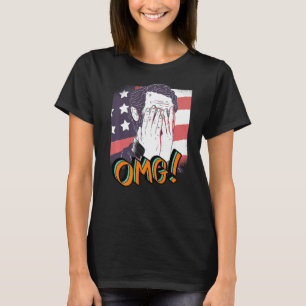 Abraham Lincoln Patriotism Oh Mijn God OMG Pop T-shirt