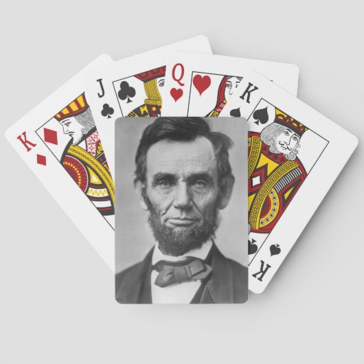 Abraham Lincoln Pokerkaarten (Achterkant)