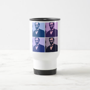 Abraham Lincoln Pop Art Reisbeker