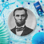 Abraham Lincoln Portrait Papieren Bordje (Feest)