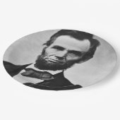 Abraham Lincoln Portrait Papieren Bordje (Gekanteld)