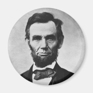 Abraham Lincoln Portret van Alexander Gardner Magneet