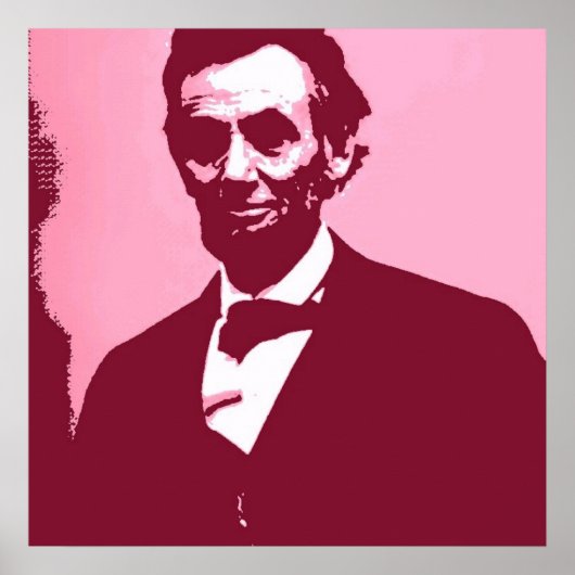 Abraham Lincoln Poster (Voorkant)